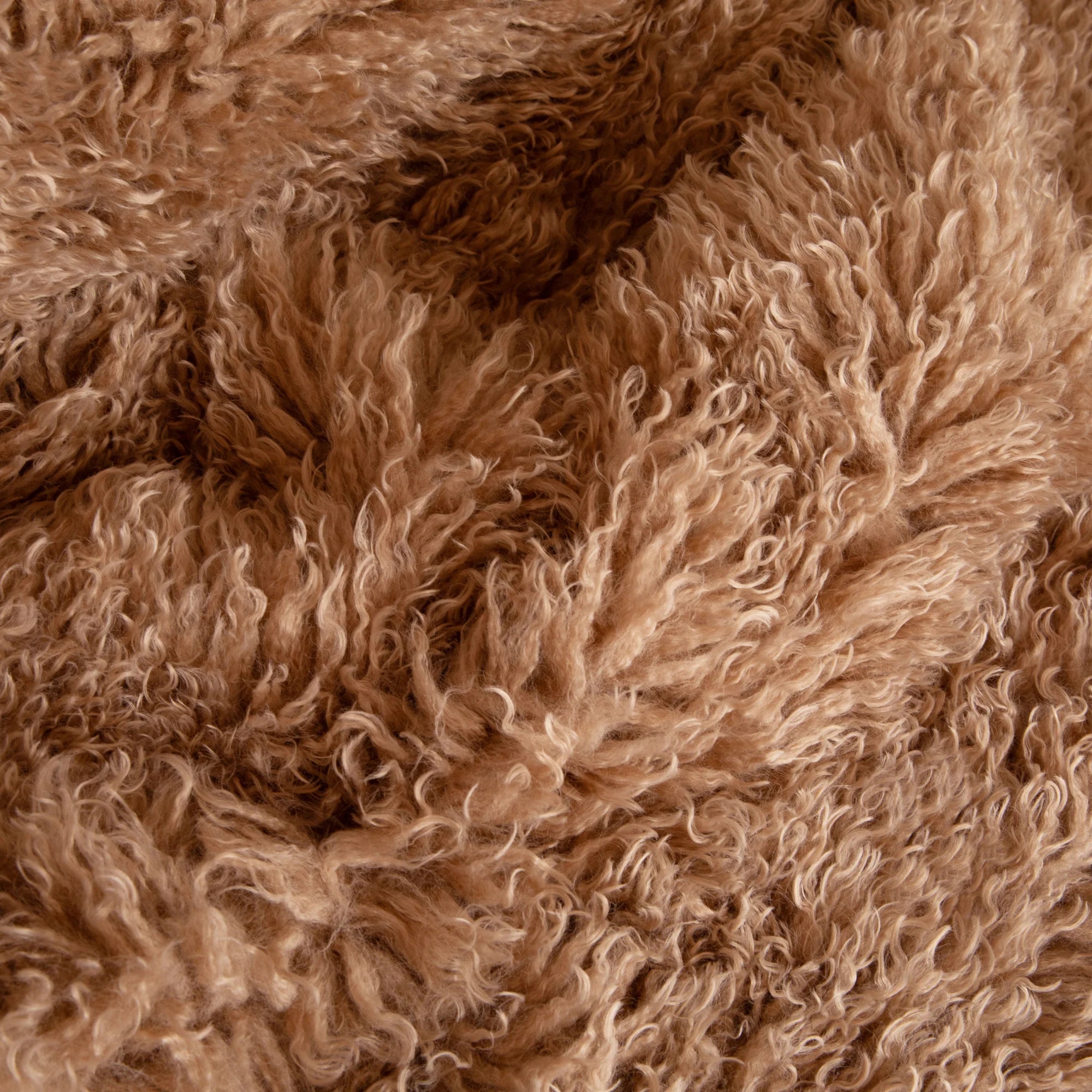 WAGNESTG  Luxe Faux Fur Orthopedic Dog Bed - Plush Sheep Tan