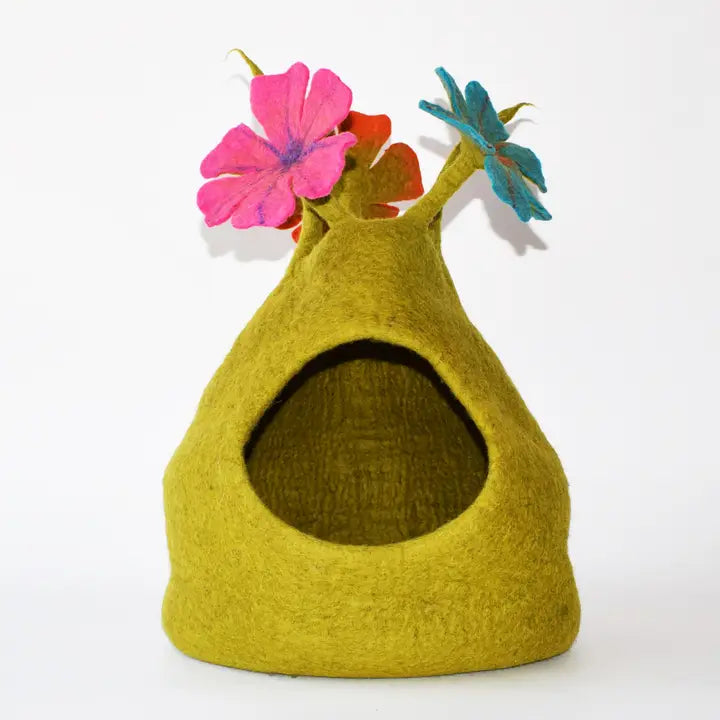 WAGNESTG  Bouquet Wool Pet Cave