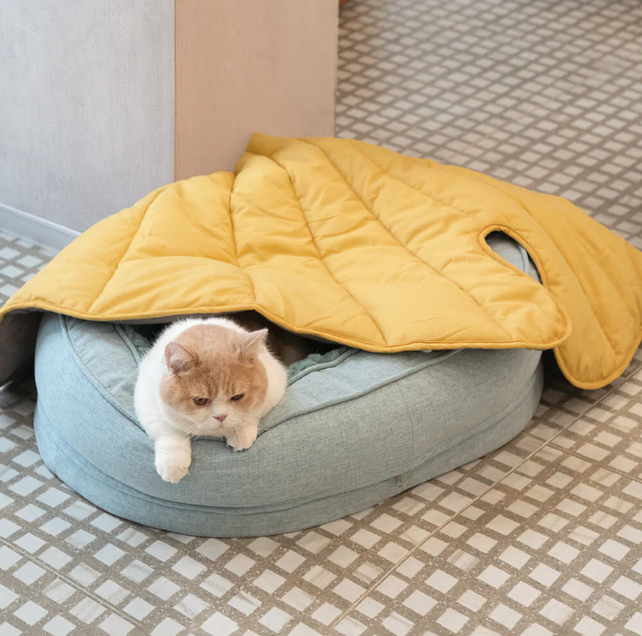 WAGNESTG  All-Season Washable Throw Furniture Protector Cat Bed Blankets