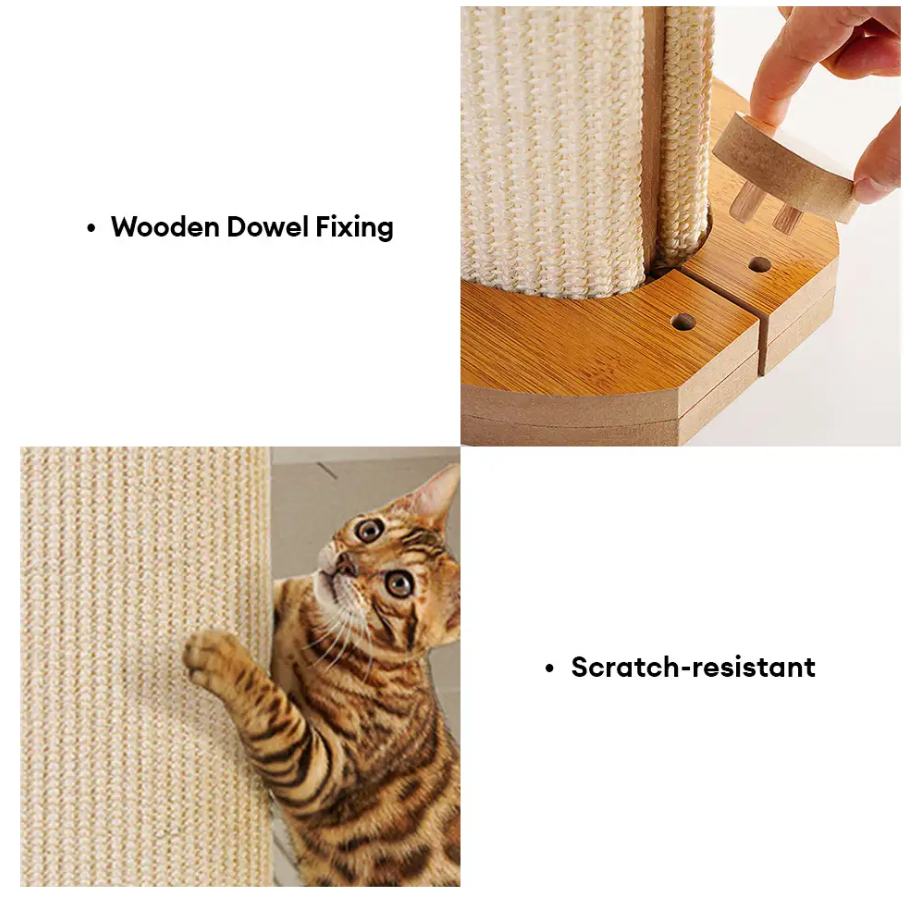 WAGNESTG  Multifunctional Adaptable Sisal Protective Sofa Cat Scratch Post