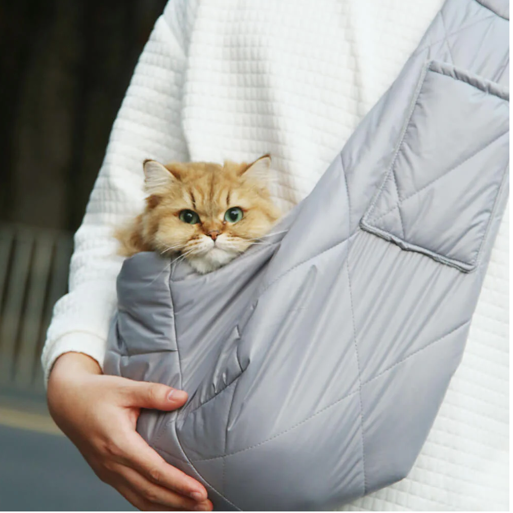 WAGNESTG  Safety Comfortable Soft Warm Outdoor Dog & Cat Carrier Bag