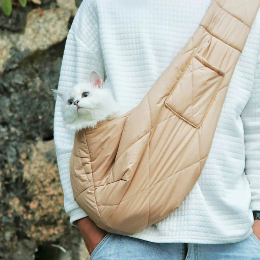 WAGNESTG  Safety Comfortable Soft Warm Outdoor Dog & Cat Carrier Bag
