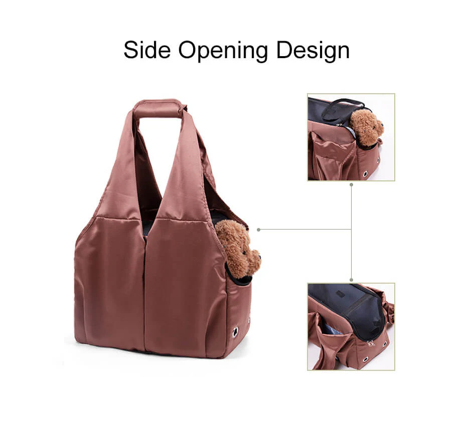 WAGNESTG  Portable Shoulder Dog& Cat Carrier Pet Carrier Bag