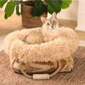 WAGNESTG  Large Reversible All-Season Indie Boho Cat Carrier