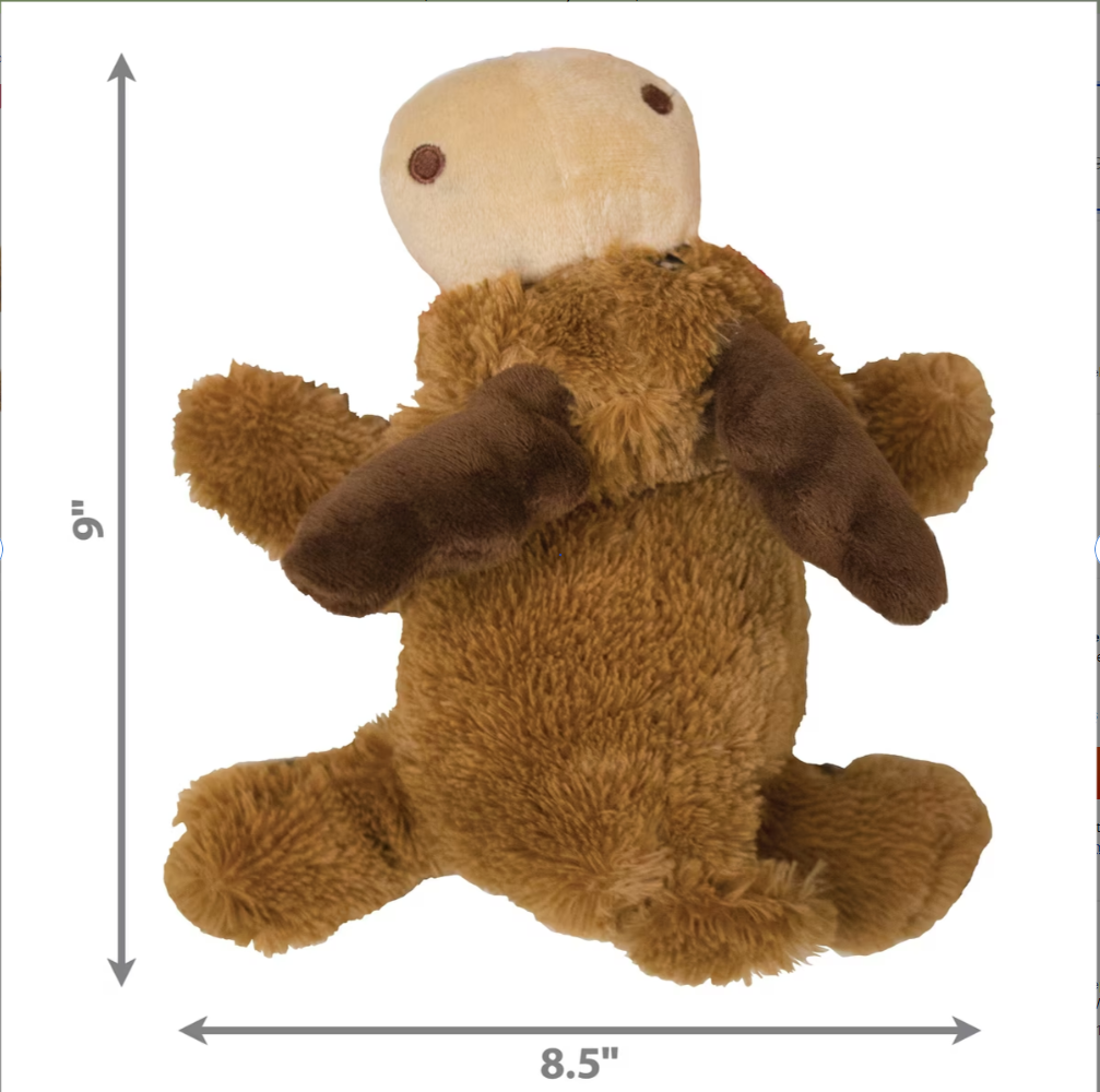 WAGNESTG  the Moose Plush Dog Toy, Medium