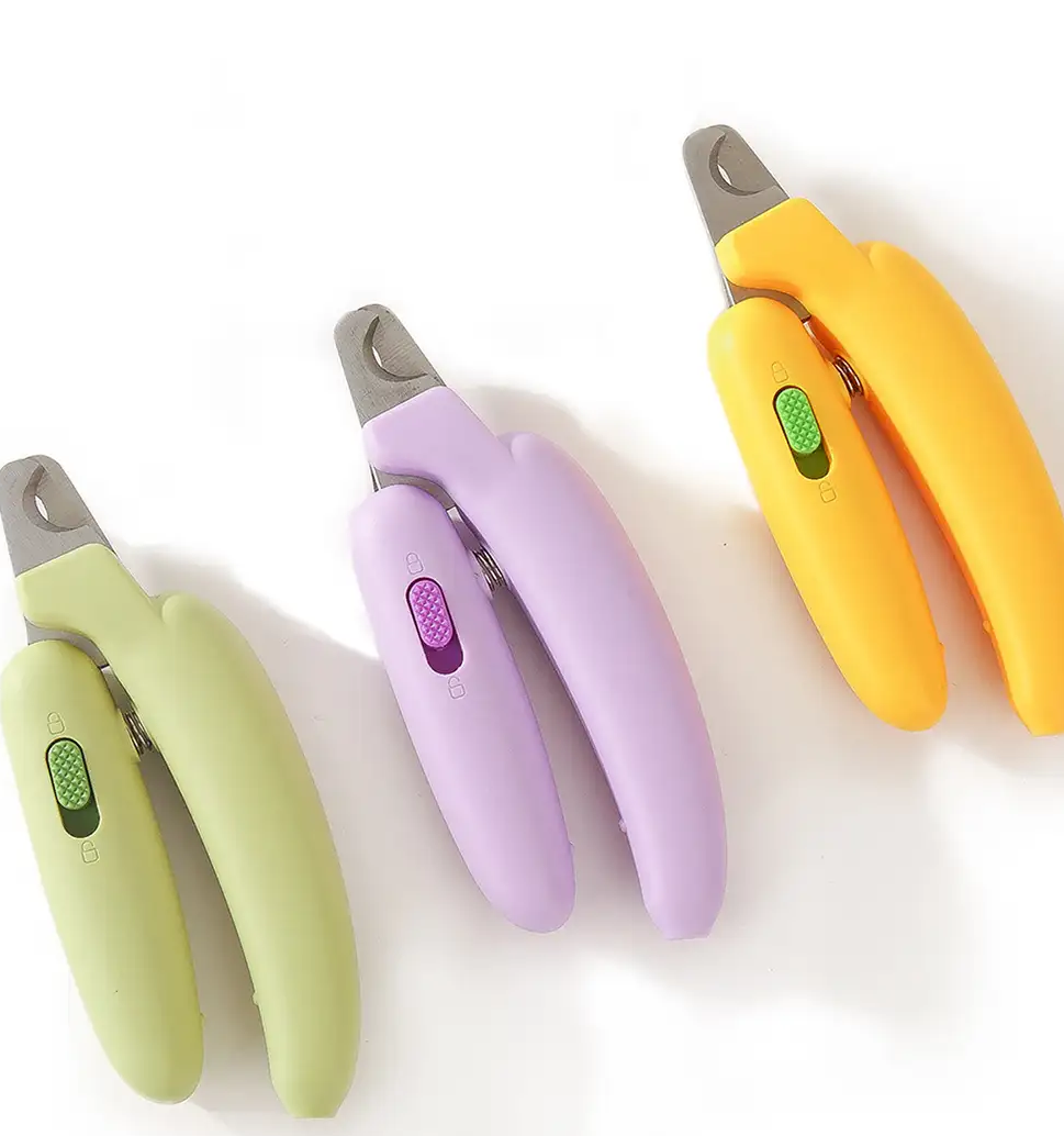 WAGNESTG  Banana-Shaped Dog Nail Clippers