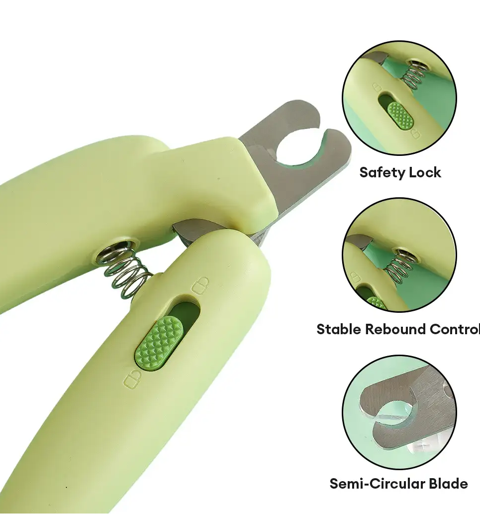 WAGNESTG  Banana-Shaped Dog Nail Clippers