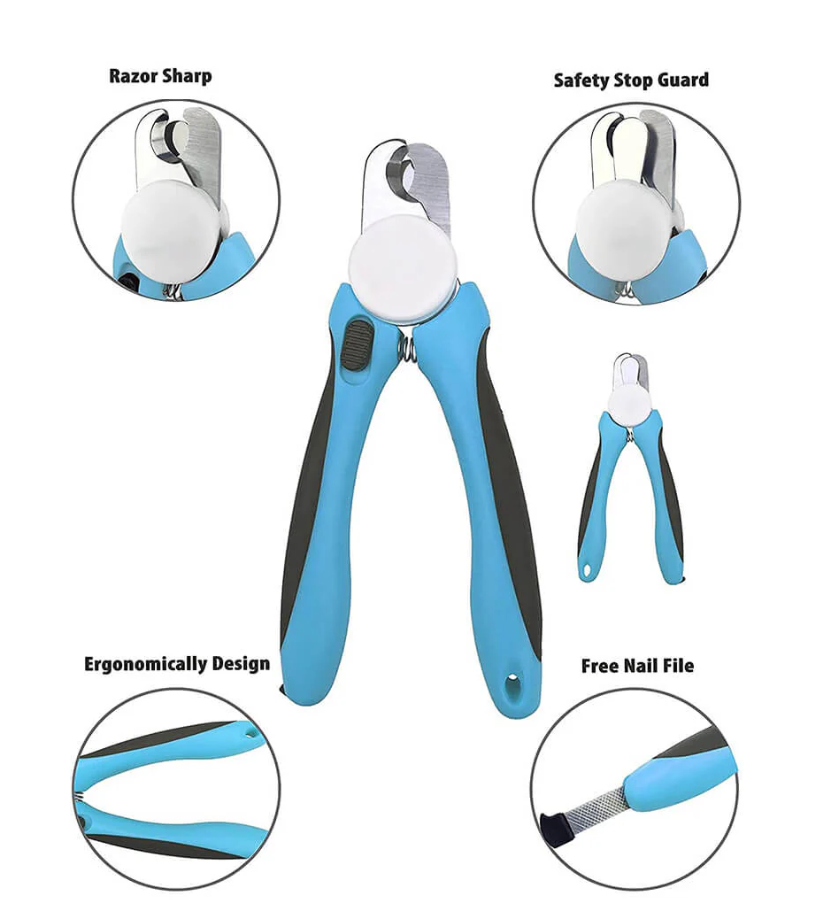 WAGNESTG  Dog Nail Clipper With Nail File