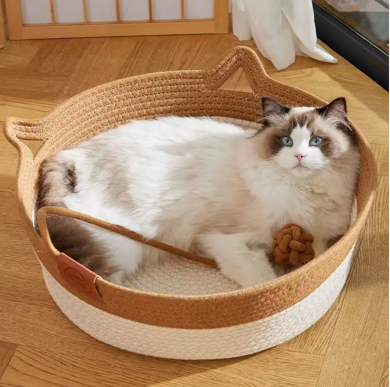 WAGNESTG  The Woven Whisker Basket