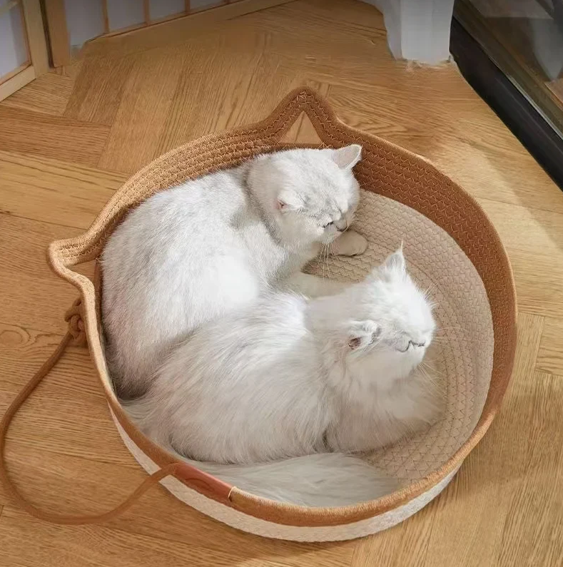WAGNESTG  The Woven Whisker Basket