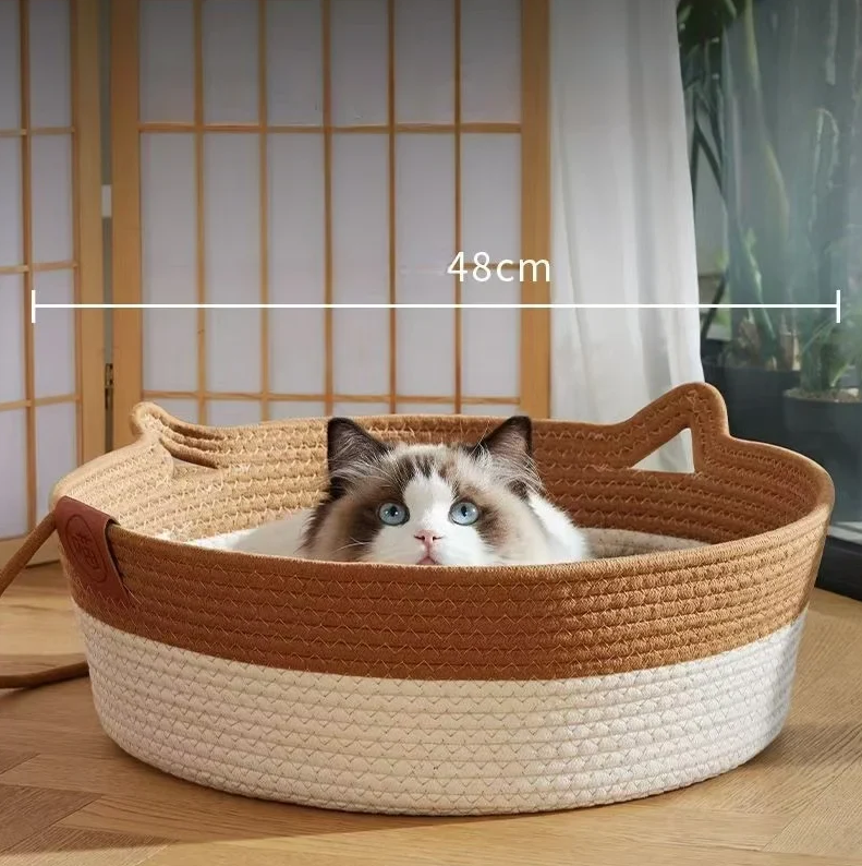 WAGNESTG  The Woven Whisker Basket