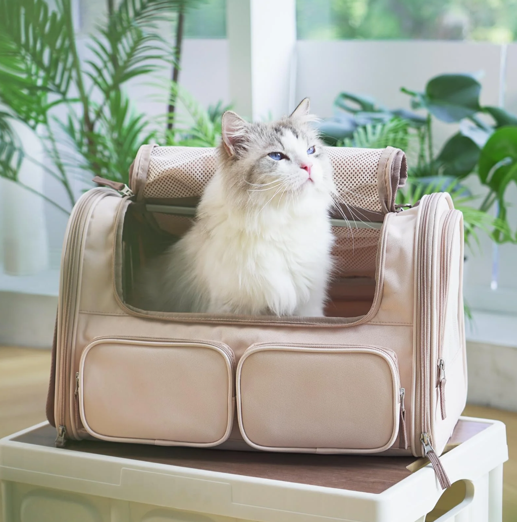 WAGNESTG  Cat Carrier - Pink