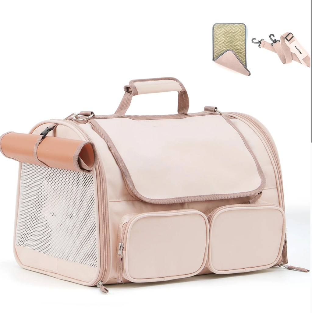 WAGNESTG  Cat Carrier - Pink