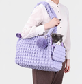 WAGNESTG  Trendy Cozy Lightweight Cat Carrier Breathable Detachable Pet Carrier Shoulder Bag