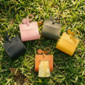 WAGNESTG  Leather Dog Poop Bag Dispenser