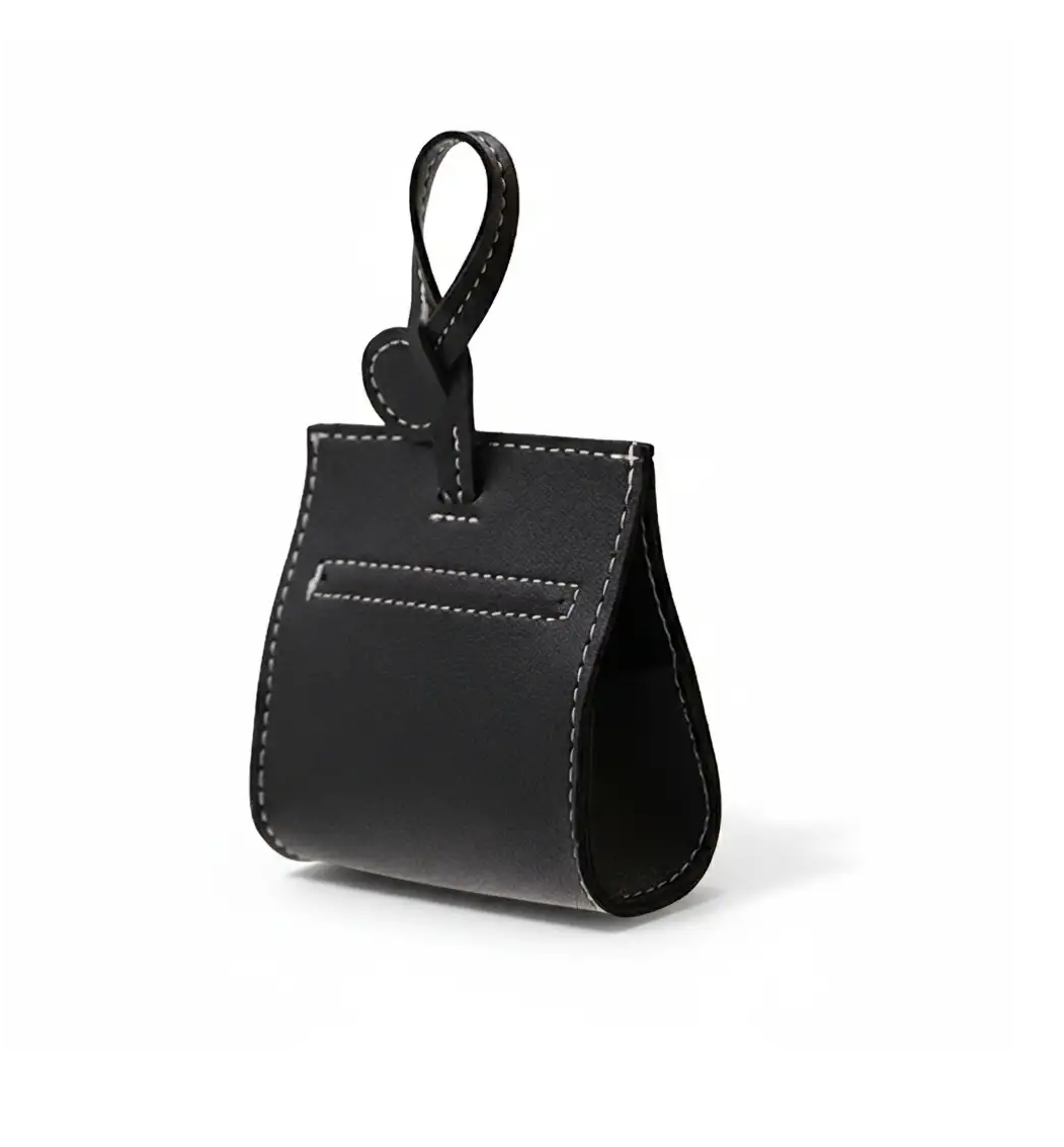 WAGNESTG  Leather Dog Poop Bag Dispenser