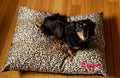 WAGNESTG  Leopard Print Dog Bed Cover